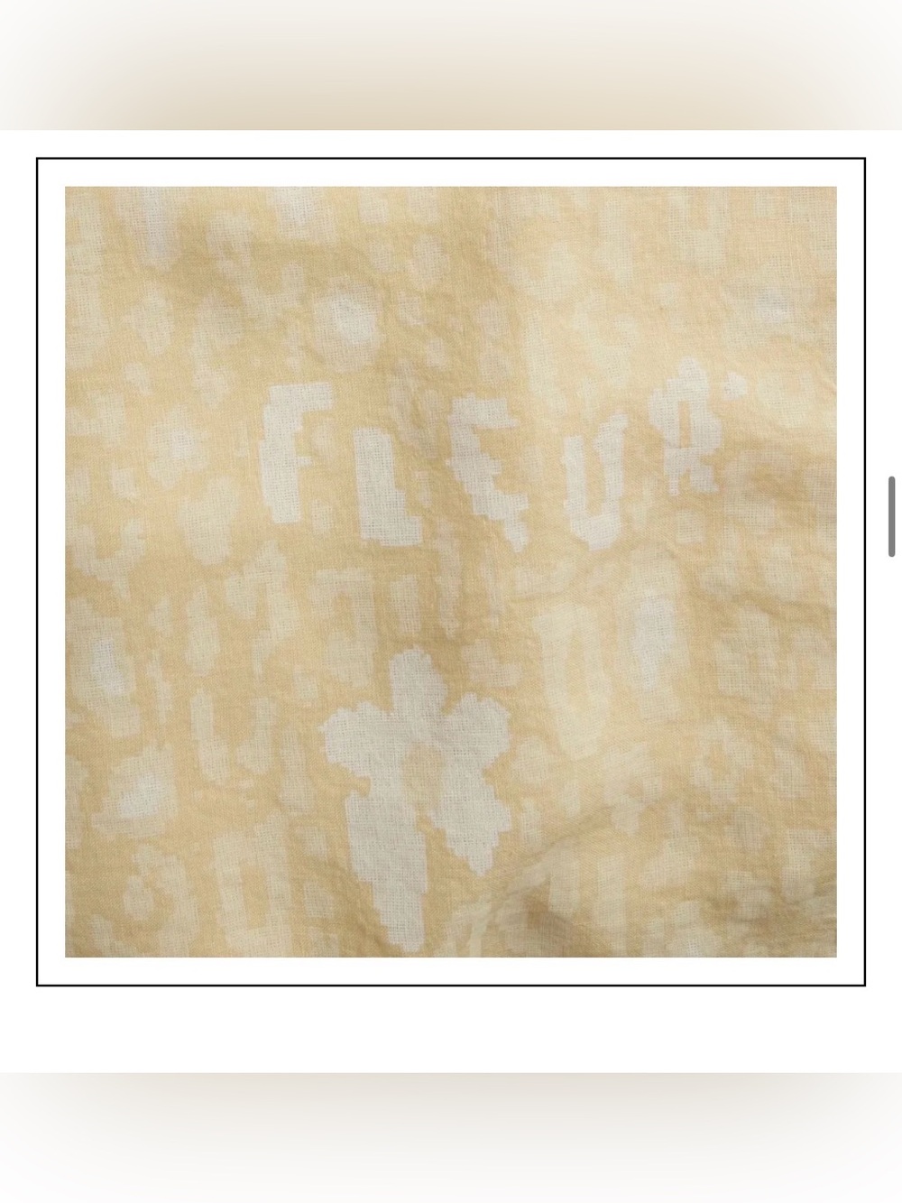 Parachute x Golf Le Fleur Collab Light Yellow Linen Bedding Set - Picture 3 of 7
